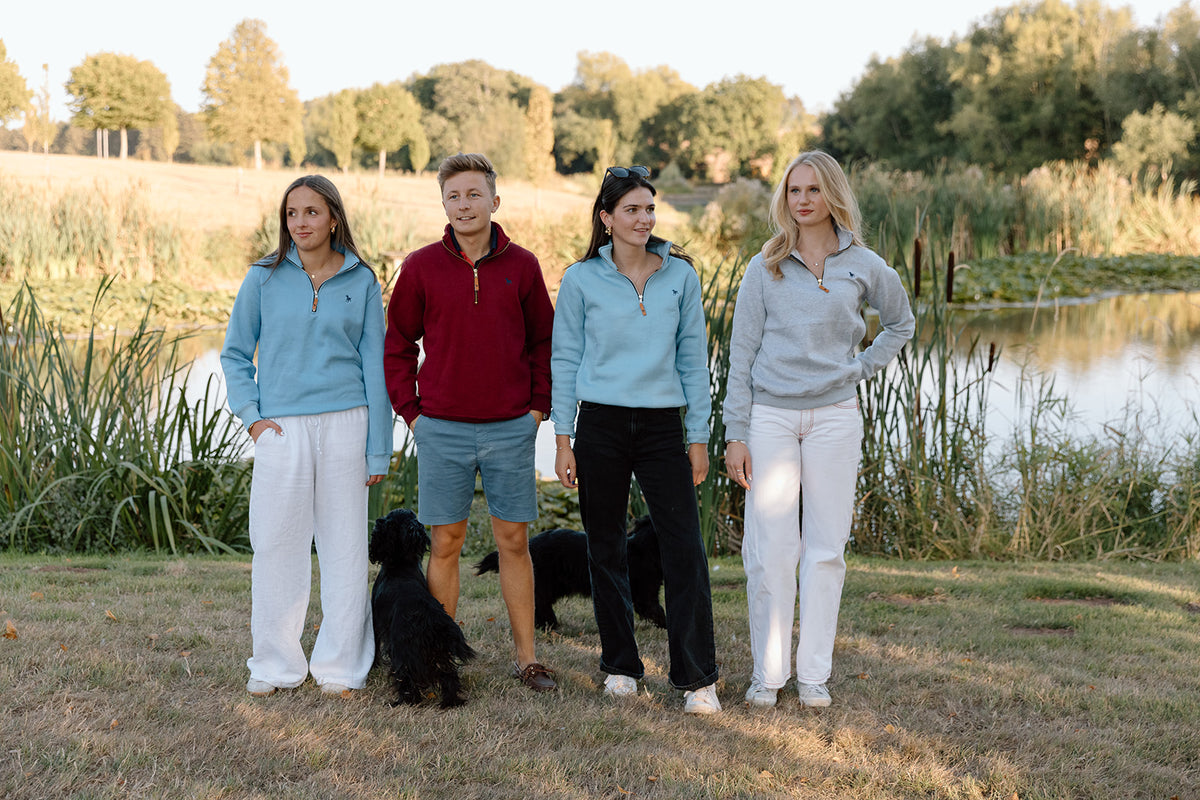 Marden Maroon 1/4 zip