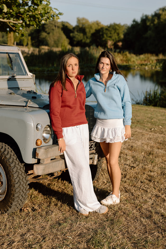 Marden Maroon 1/4 zip