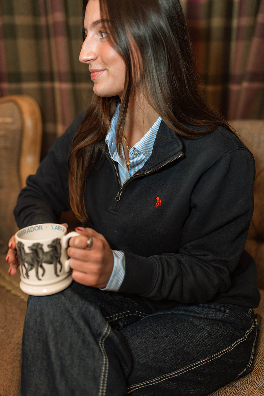 St Weonards Quarter Zip Jumper