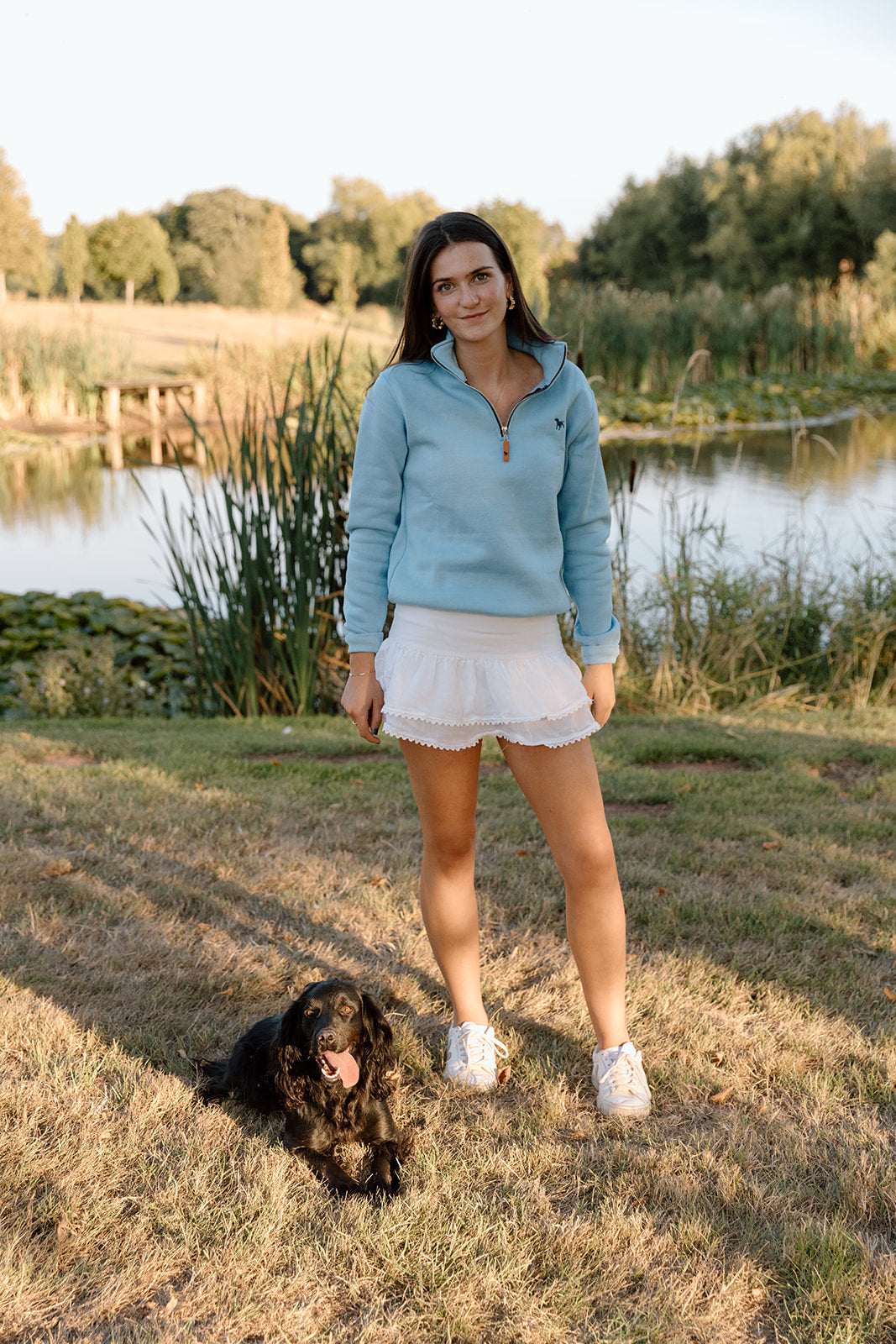 Marden Baby Blue 1/4 Zip