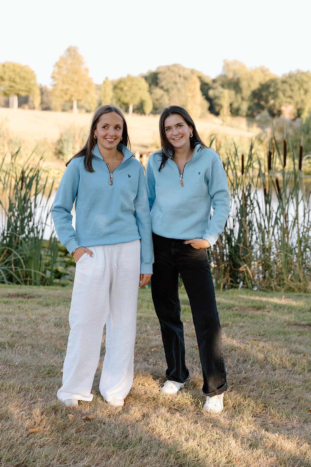 Marden Baby Blue 1/4 Zip