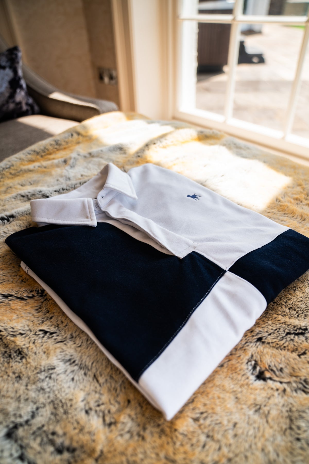 The Wye Navy And White Rugby Shirt