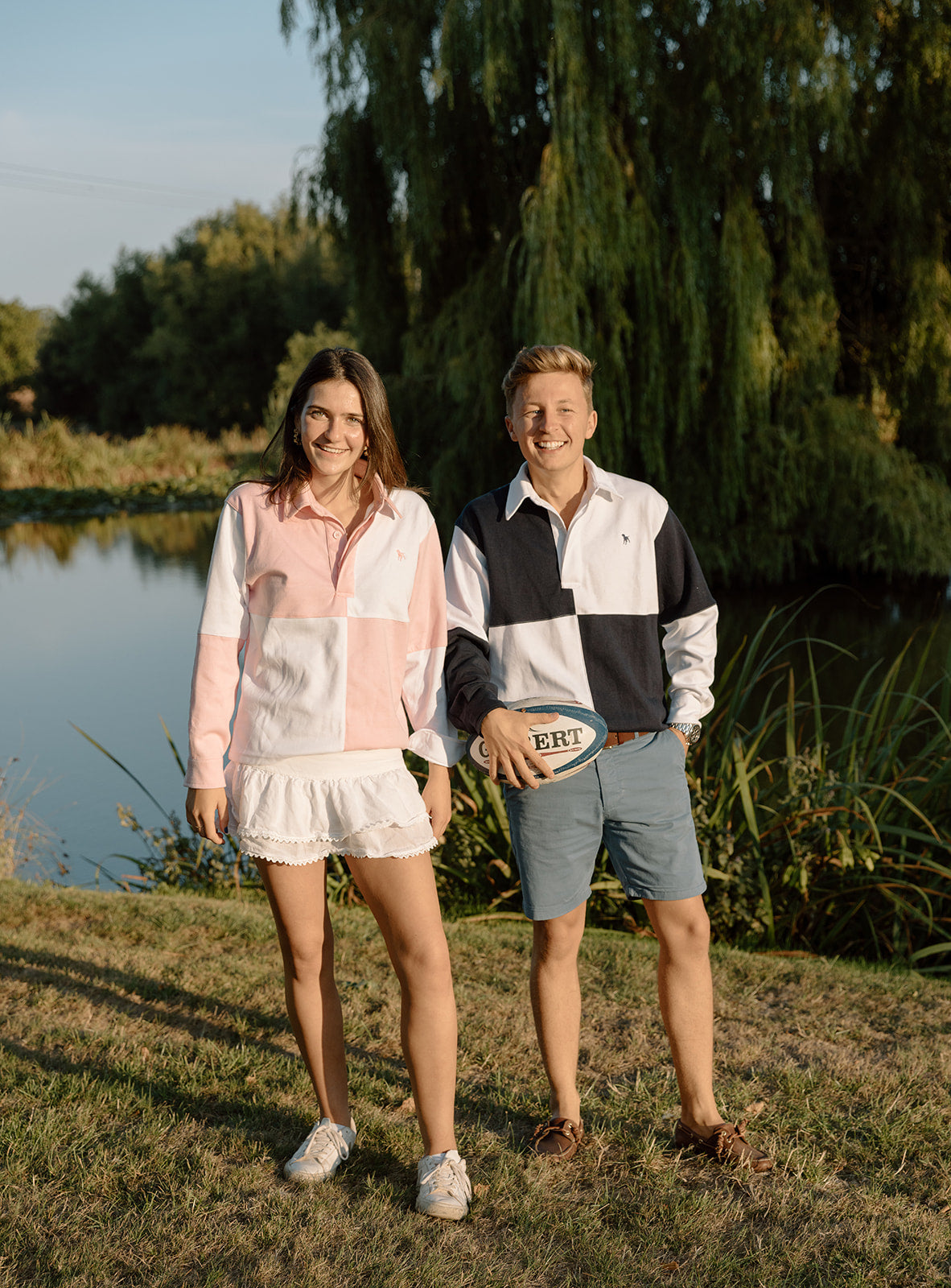 The Wye Navy And White Rugby Shirt