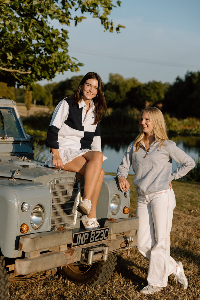 The Wye Navy And White Rugby Shirt