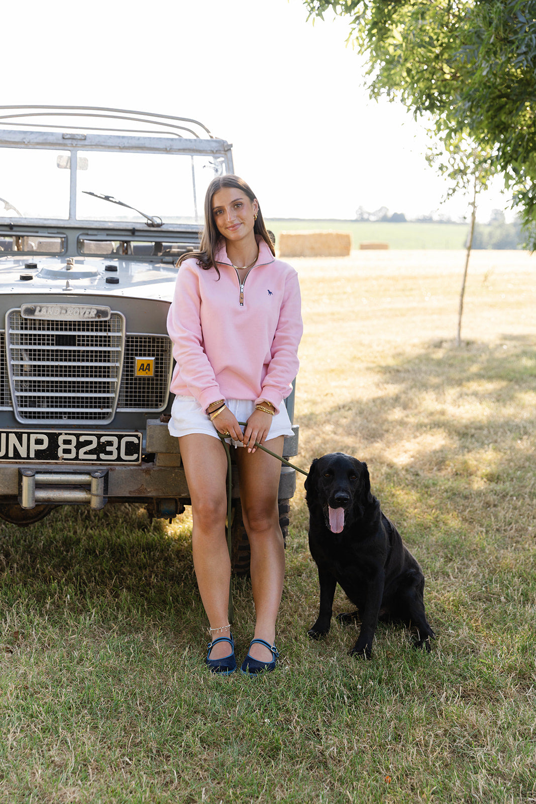 Marden Pink 1/4 zip