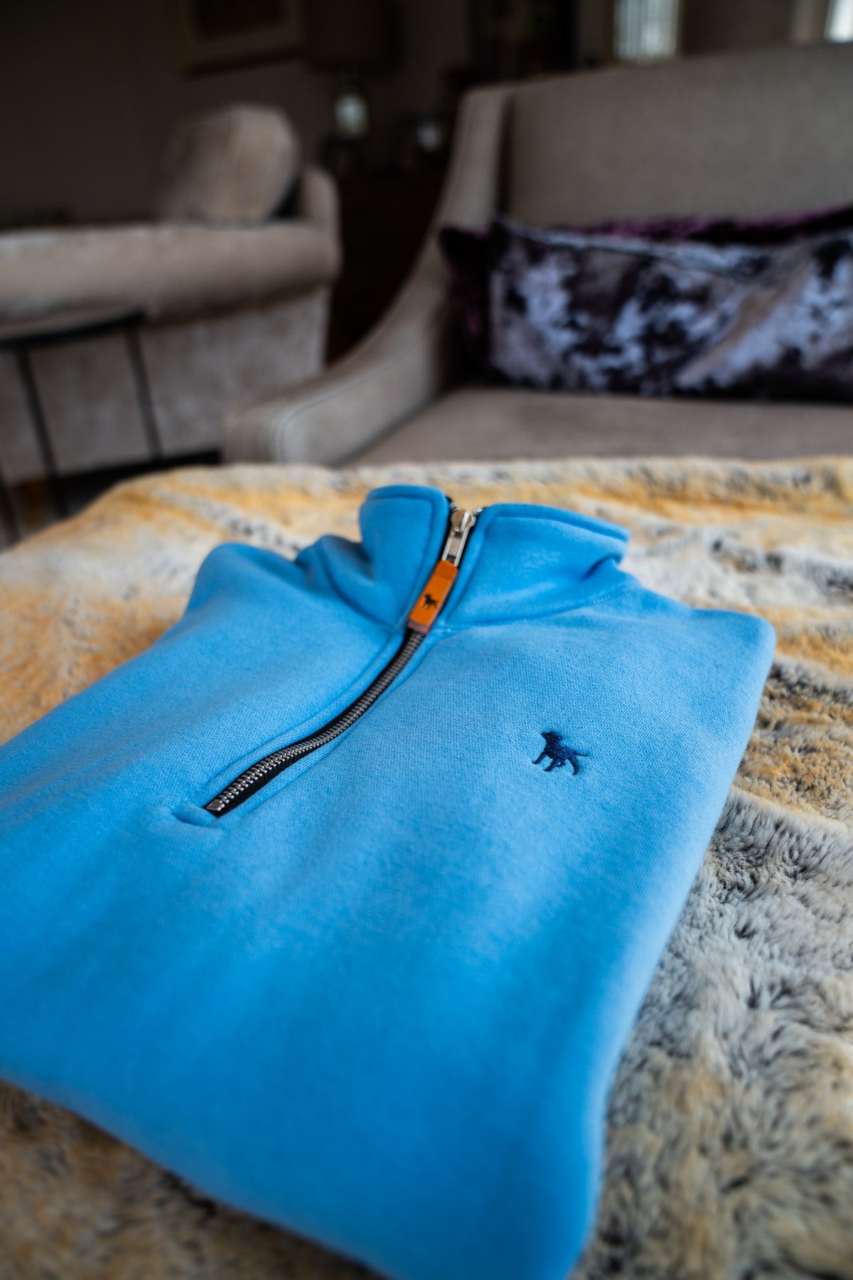 Marden Baby Blue 1/4 Zip
