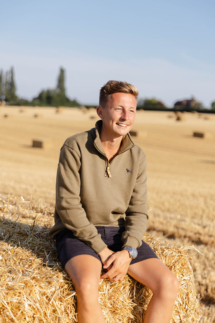 Marden Green 1/4 zip