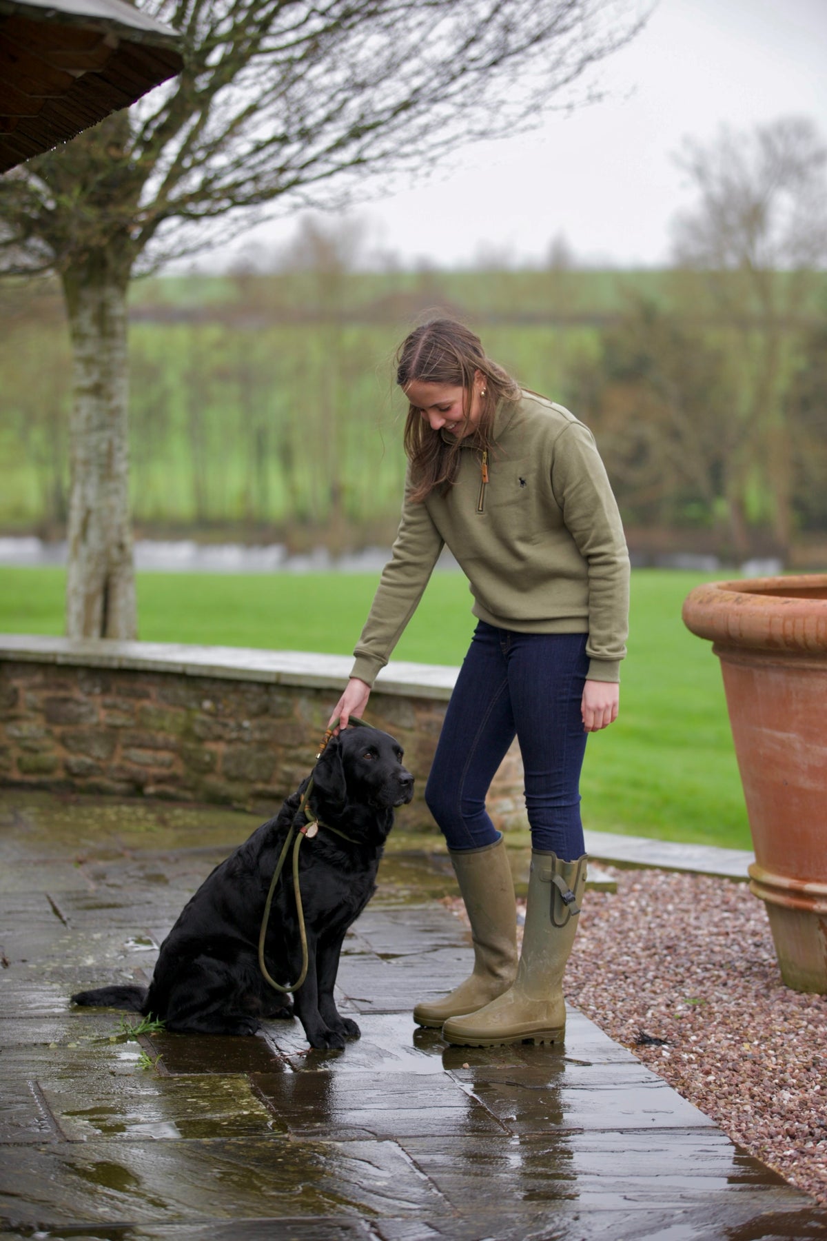 Marden Green 1/4 zip