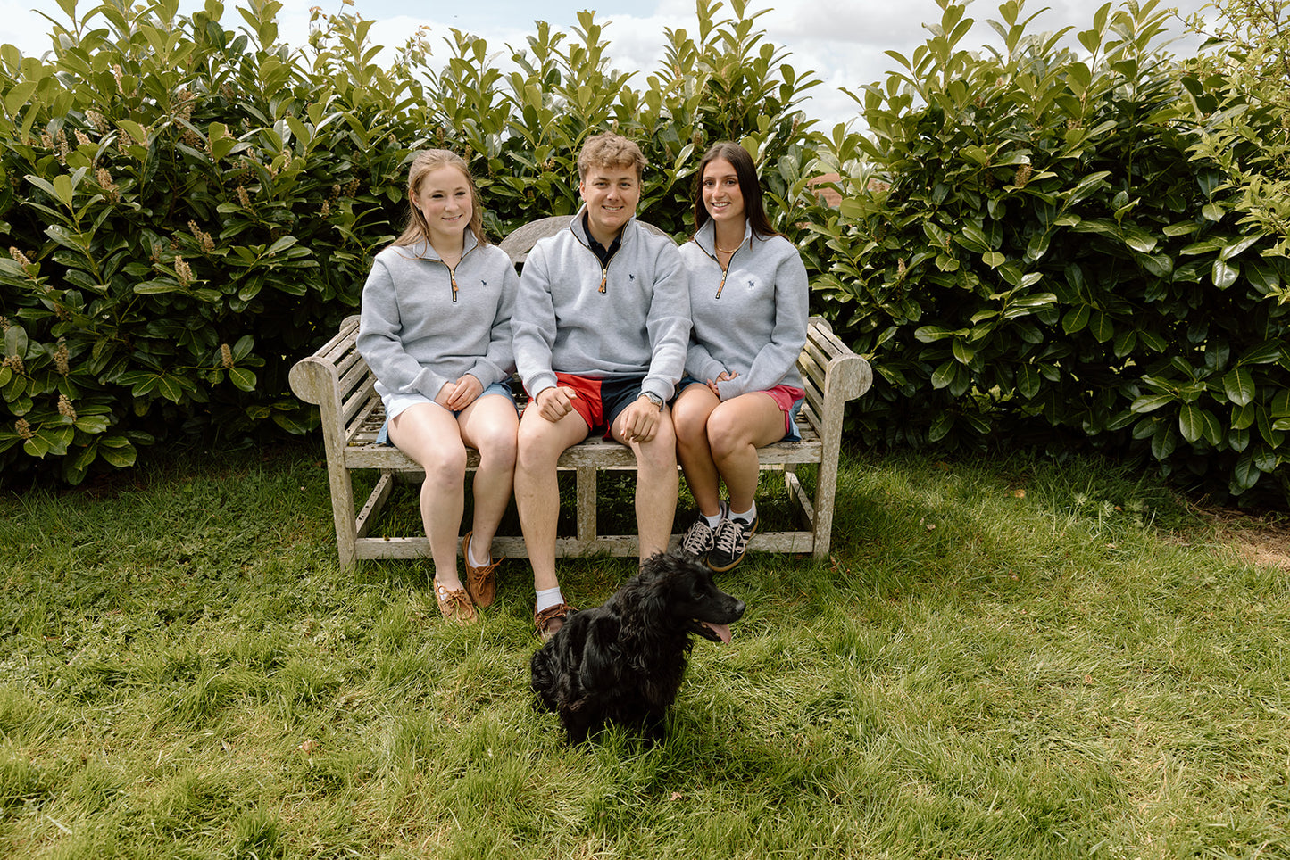 Coming Soon Marden grey 1/4 zip