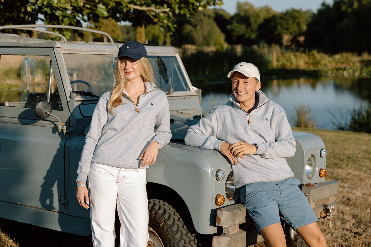 Marden Grey 1/4 Zip