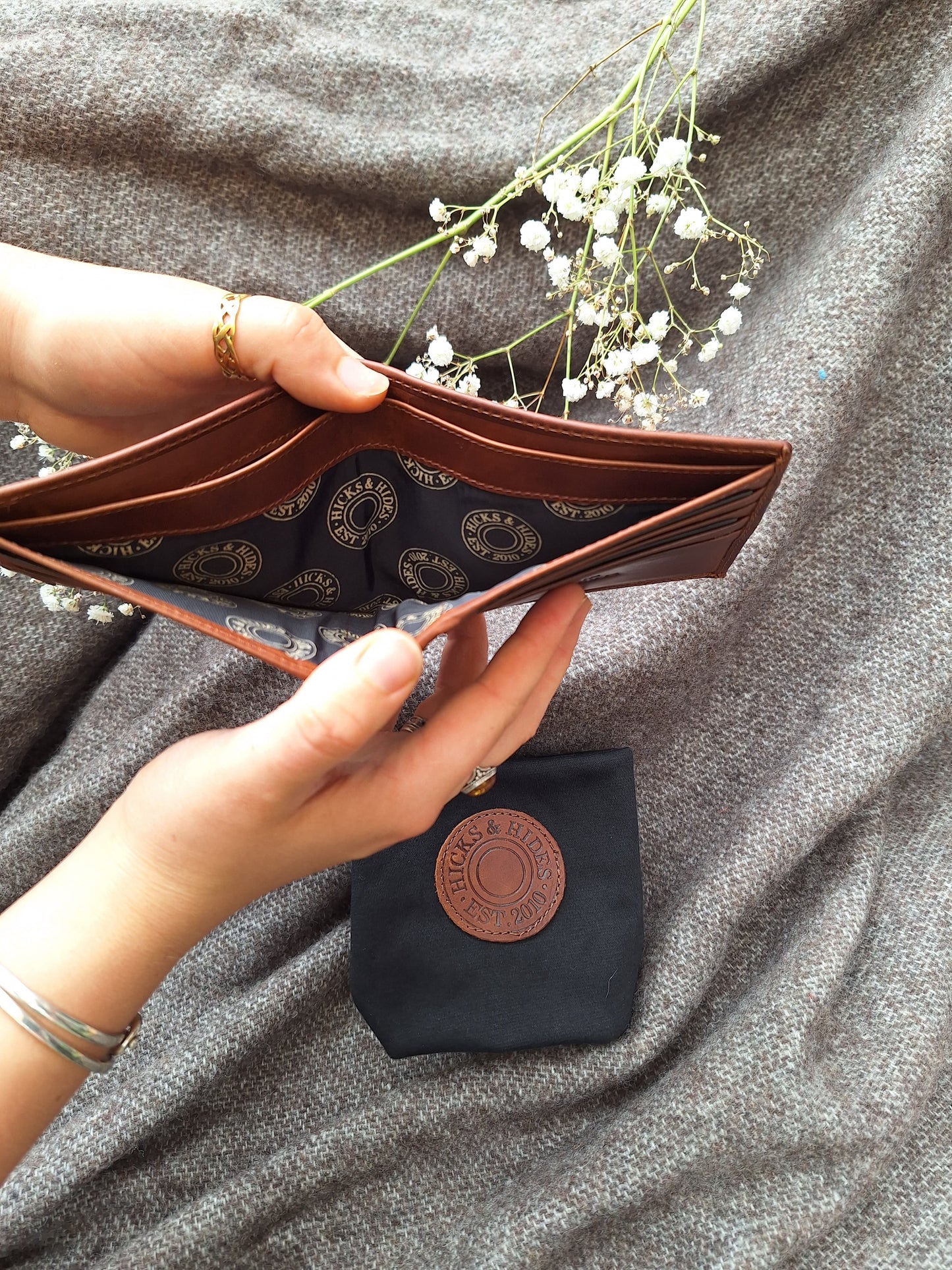 NEW Woofferton Wallet x Hickes and Hides